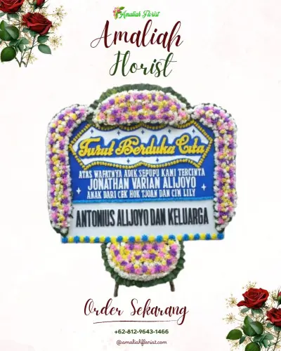 Papan Bunga Duka cikokol